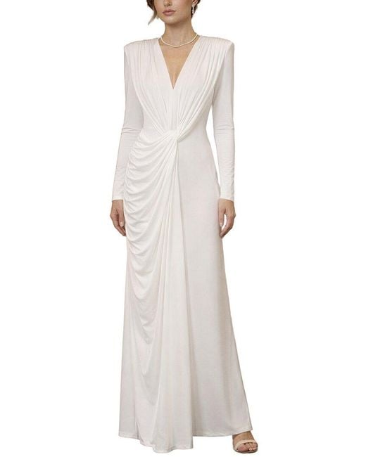 Adele Berto White Maxi Dress