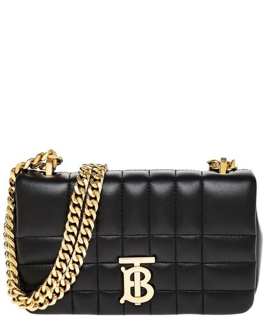 Burberry Black Lola Mini Leather Shoulder Bag (Authentic Pre-Owned)