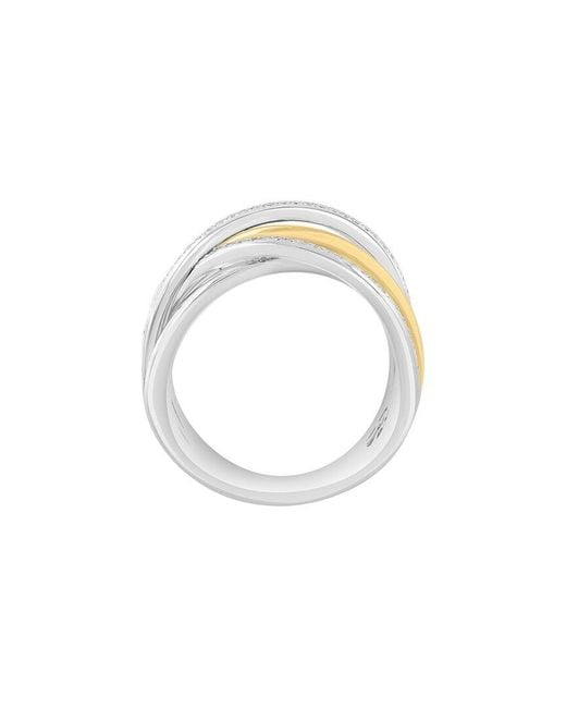 Effy Fine Jewelry White Over 0.19 Ct. Tw. Diamond Ring