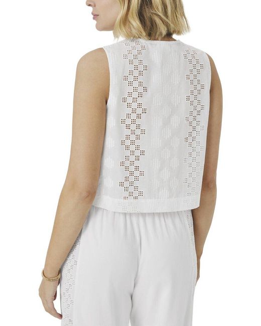 Splendid White Kenzie Tank