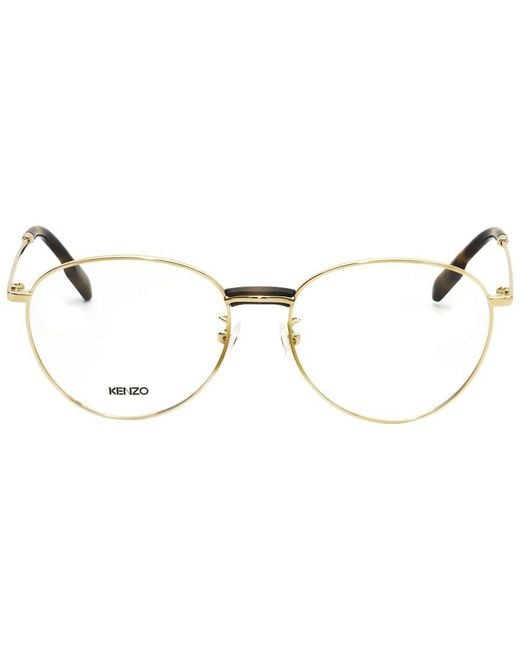 KENZO Metallic Kz50013U 53Mm Optical Frames for men