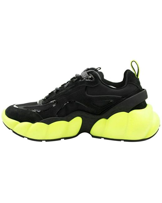 MCM Yellow Suede Sneaker