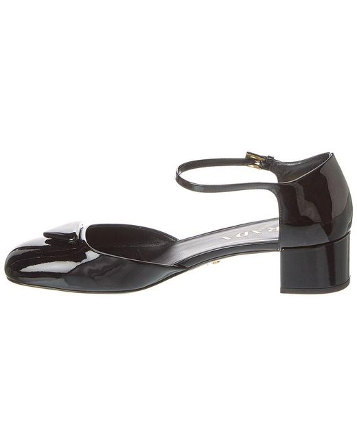 Prada Black Patent Pump
