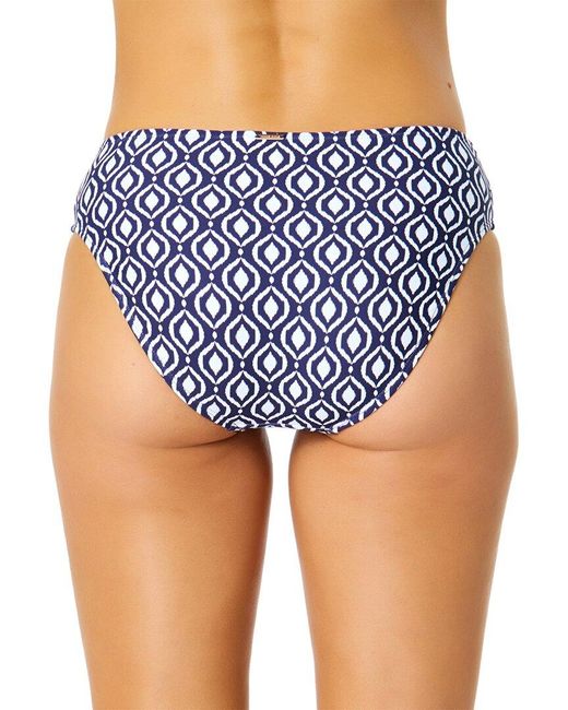 Anne Cole Blue Twist Front Bottom