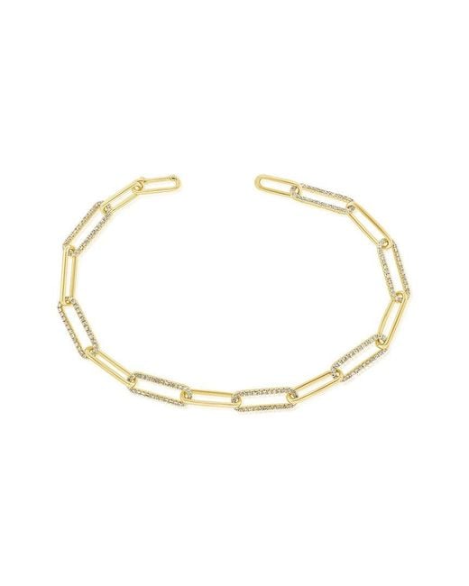 Sabrina Designs Metallic 14K 1.18 Ct. Tw. Diamond Link Bracelet