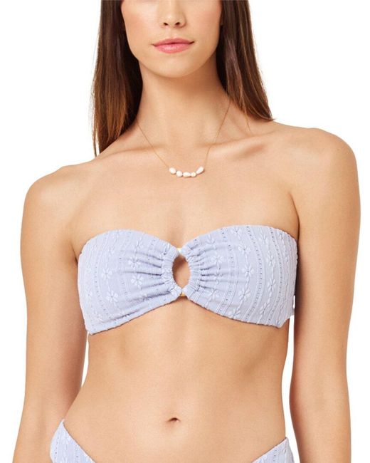 LSPACE Blue Space Jasper Top