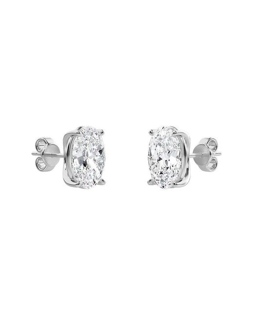 Diana M Metallic Diana M. Fine Jewelry 14k 1.02 Ct. Tw. Lab Grown Diamond Studs