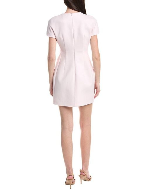 Max Mara Pink Sansa Jersey Mini Dress