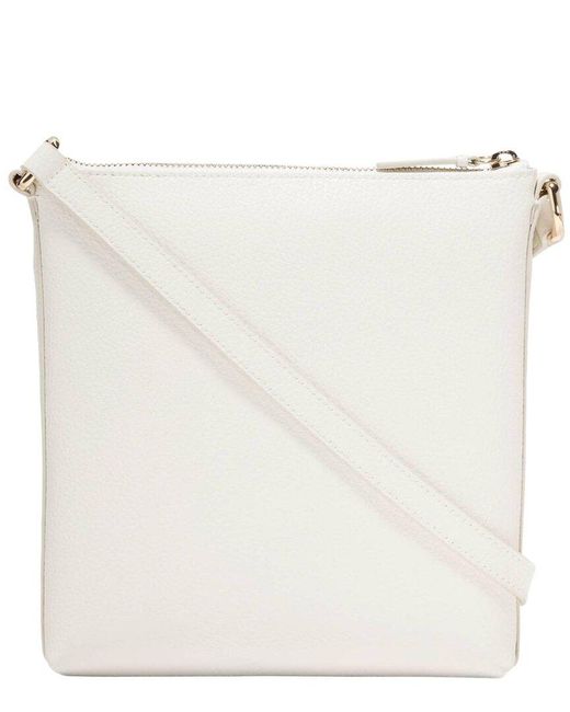 Cole Haan White Emily Leather Crossbody