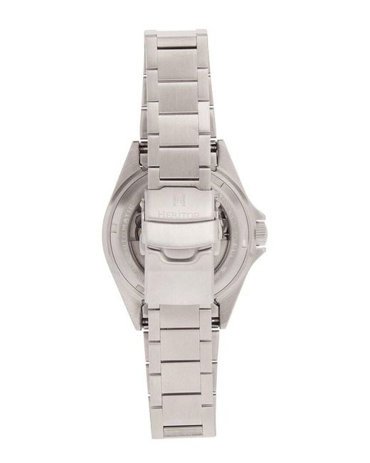 Heritor White Heritor Calder Watch for men