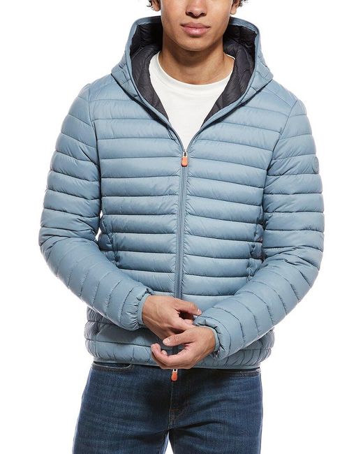 Save The Duck Blue Danielle Puffer Jacket for men