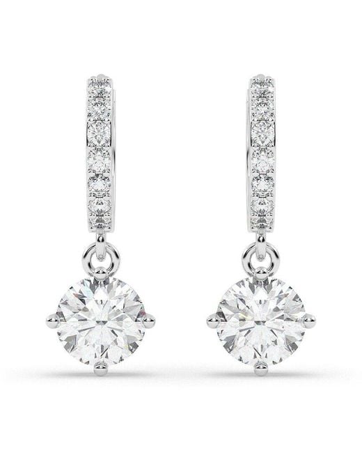 Lab Grown Diamonds White 14K 1.25 Ct. Tw. Lab-Grown Diamond Earrings