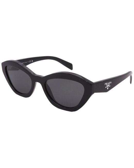 Prada Black Pr A02S 52Mm Sunglasses