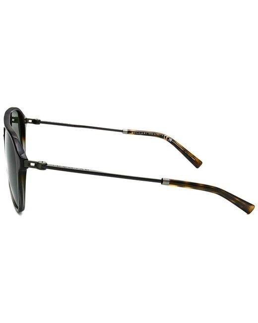 BVLGARI Brown Bv7038 57Mm Sunglasses