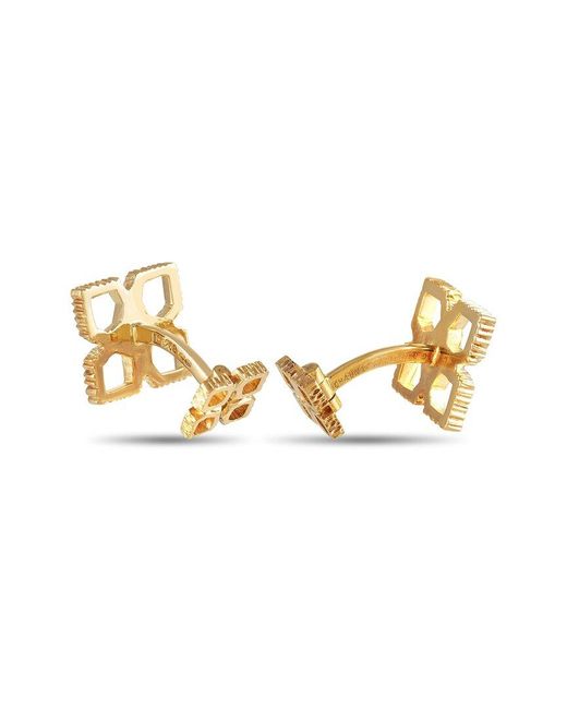 Chaumet Metallic 18K Cufflinks (Authentic Pre-Owned) for men