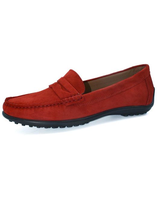 The Flexx Red Winter Loafer Suede Loafer