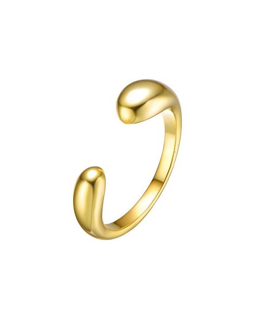 Rachel Glauber Metallic 14k Plated Ring