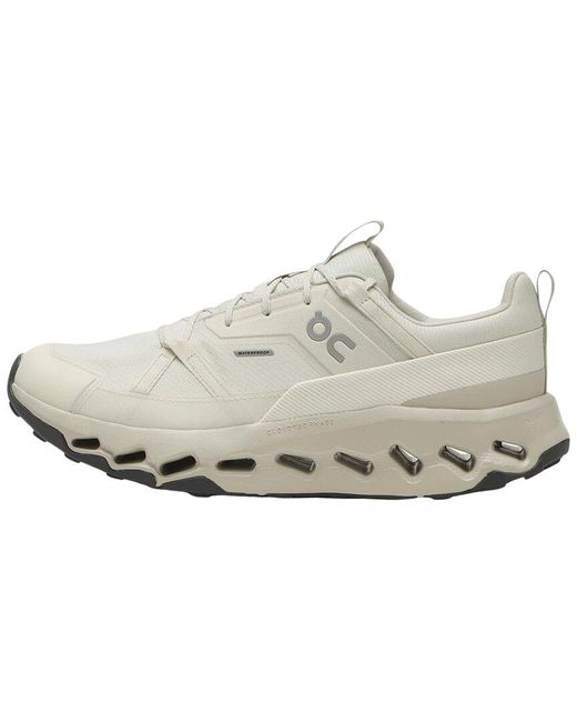On Shoes White Cloudhorizon Waterproof Hiking Shoe for men