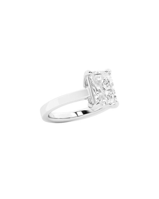 Lab Grown Diamonds White 14K 3.00 Ct. Tw. Lab-Grown Diamond Solitaire Engagement Ring