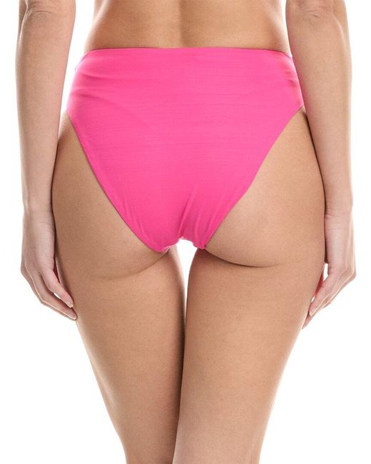 Helen Jon Pink Shirred Bottom