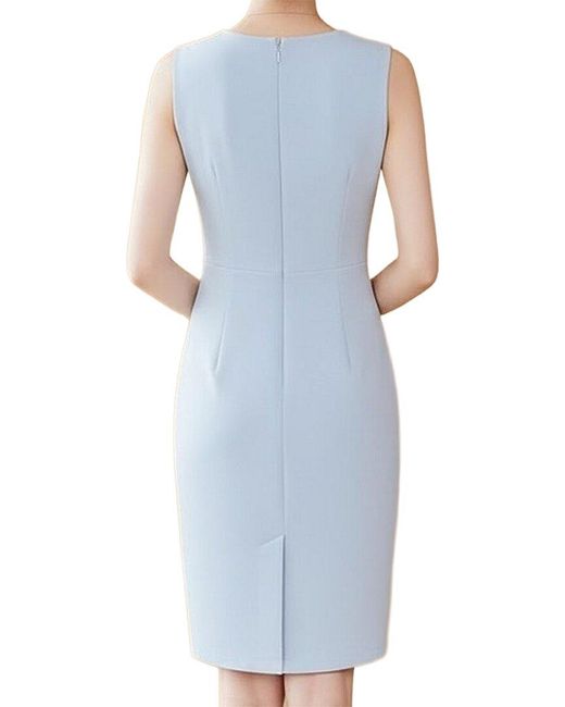 Tedora Blue Midi Dress