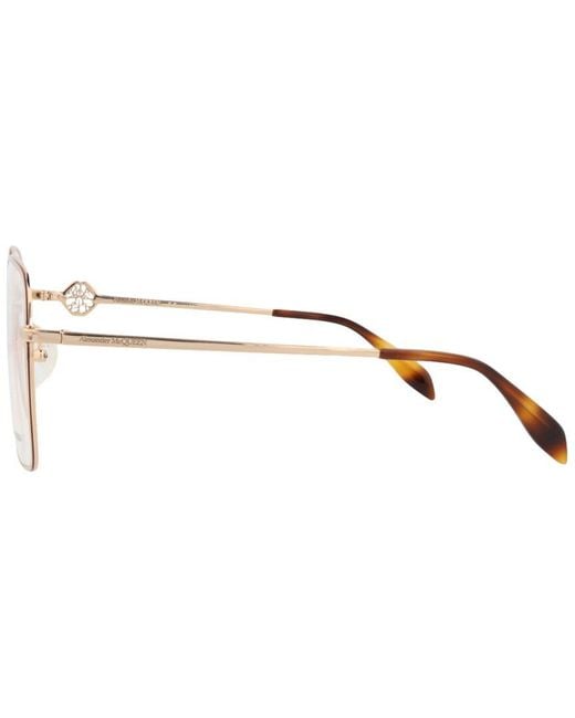 McQueen Metallic 55Mm Optical Frames