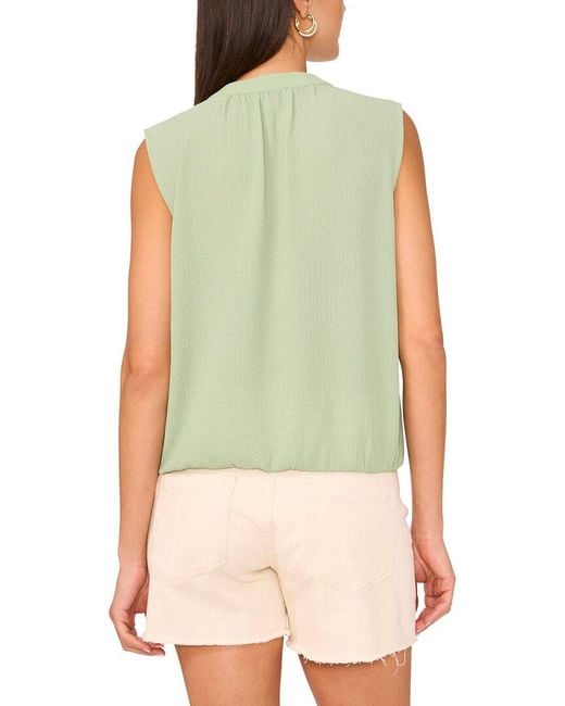 Vince Camuto Green Sleeveless Top