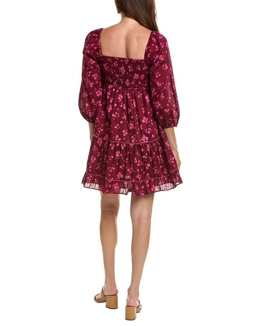 Garrie B Red Mini Dress