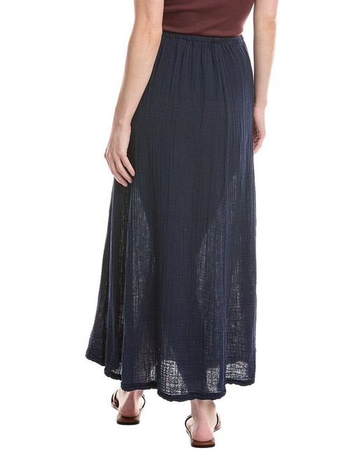 Michael Stars Blue Phoebe Maxi Skirt