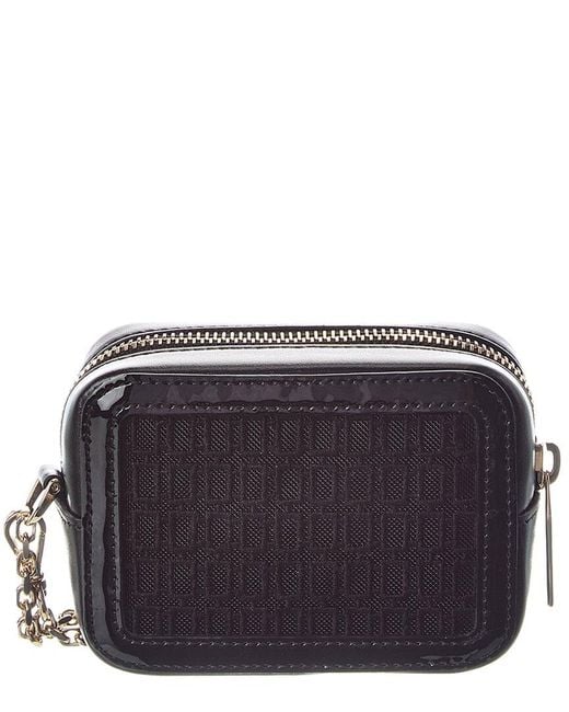 Roger Vivier Black Logo Leather Clutch