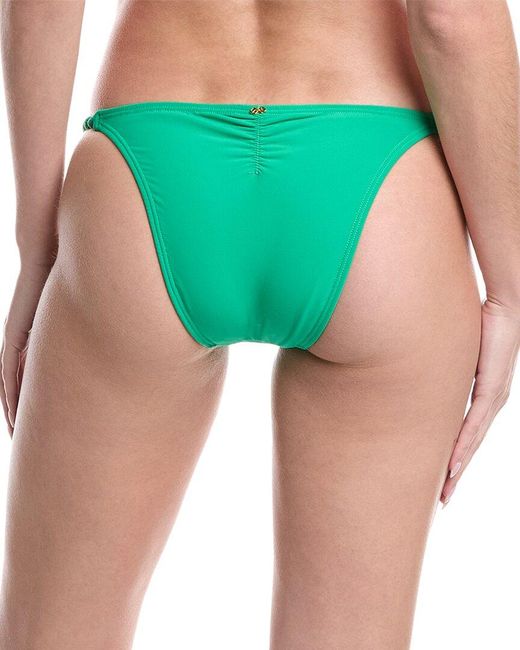 PQ Swim Green Arline Rope Teeny Bottom