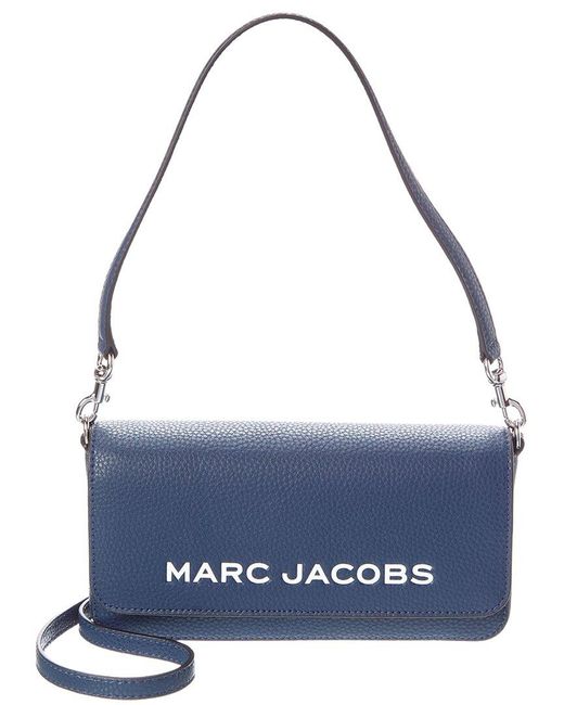 Marc Jacobs Blue Cb Bold Leather Mini Bag