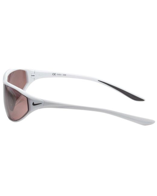 Nike Pink Aero Swift 65Mm Sunglasses for men