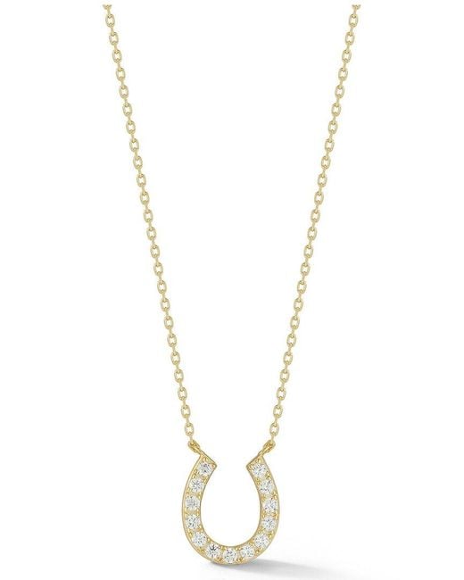Glaze Jewelry Metallic 14K Over Cz Necklace