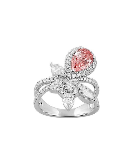 Brilliant Bloom White 14K 3.00 Ct. Tw. Lab-Grown Diamond Ring