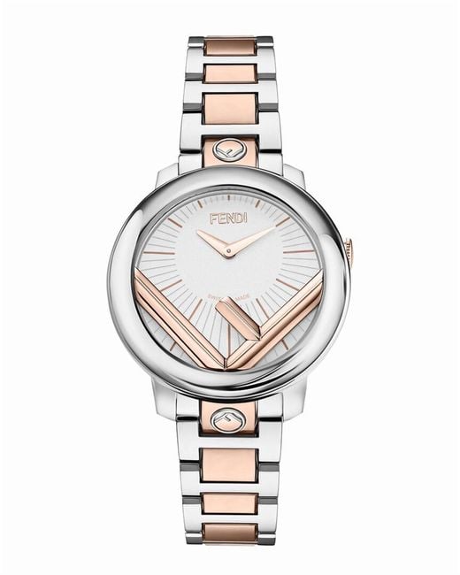 Fendi Metallic Run Away Watch