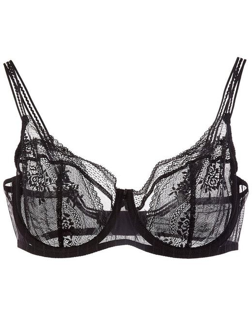 Passionata Black Maddie Lace Demi Bra