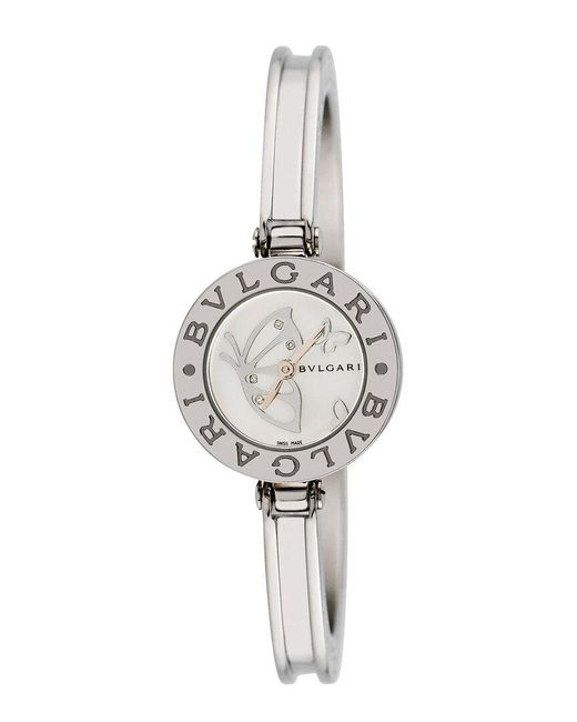 BVLGARI White Bulgari B Zero 1 Diamond Watch, Circa 2000S (Authentic Pre-Owned) for men