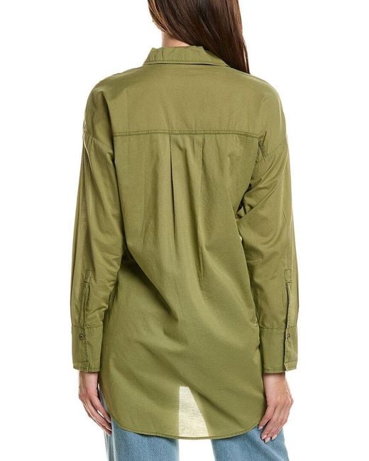 XCVI Green Ellard Blouse