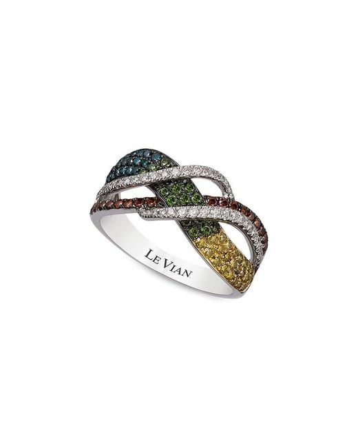 Le Vian Metallic Exotics 14k 0.85 Ct. Tw. Diamond Ring