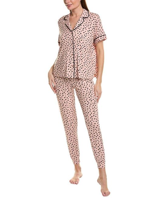 Sanctuary Pink 2pc Pajama Set