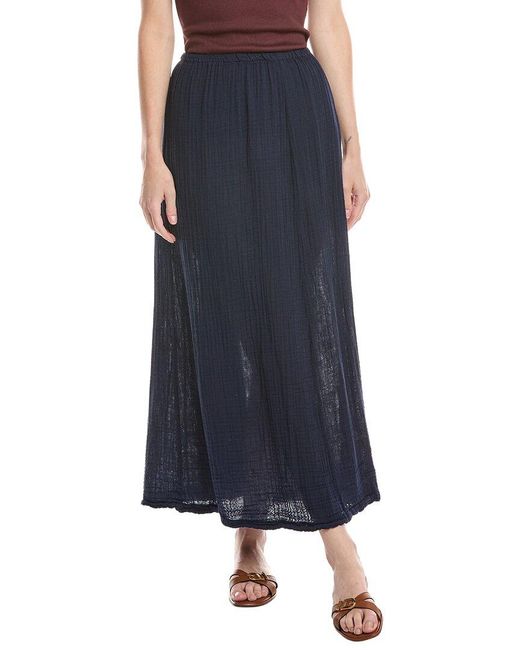 Michael Stars Blue Phoebe Maxi Skirt