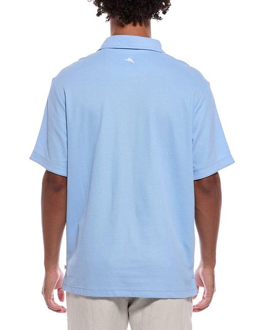 Tommy Bahama Blue Poolside Party Five O'Clock Polo Shirt for men