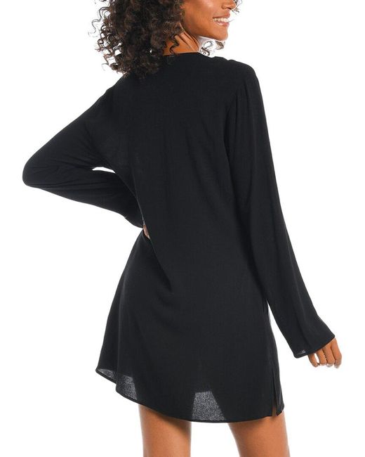 La Blanca Blue Tunic Coverup