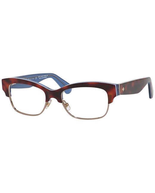 Kate Spade Blue Shantal 52Mm Optical Frames