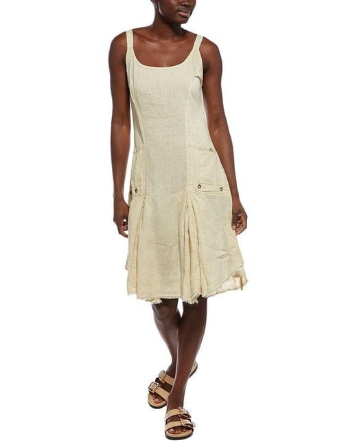 XCVI Natural Coralie Linen Dress