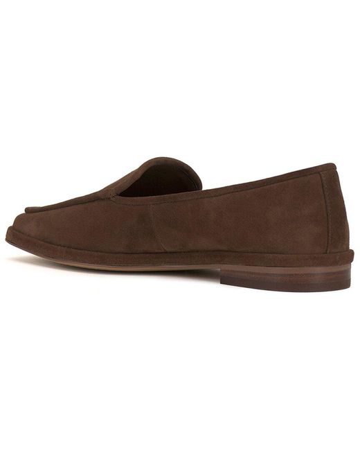 Vince Camuto Brown Drananda Suede Loafer