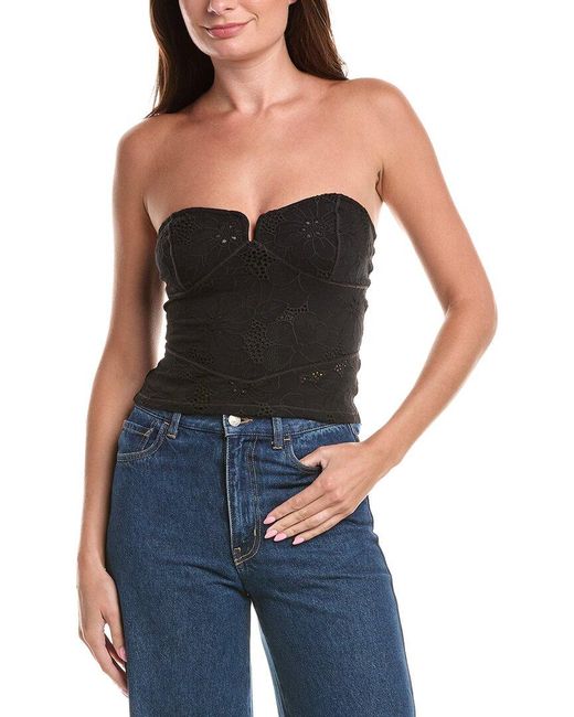 Free People Blue Ever Afternoon Top