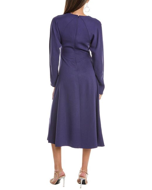 Equipment Blue Nava Dress