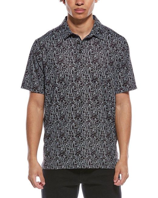 Tommy Bahama Gray Party Mixer Islandzone Polo Shirt for men